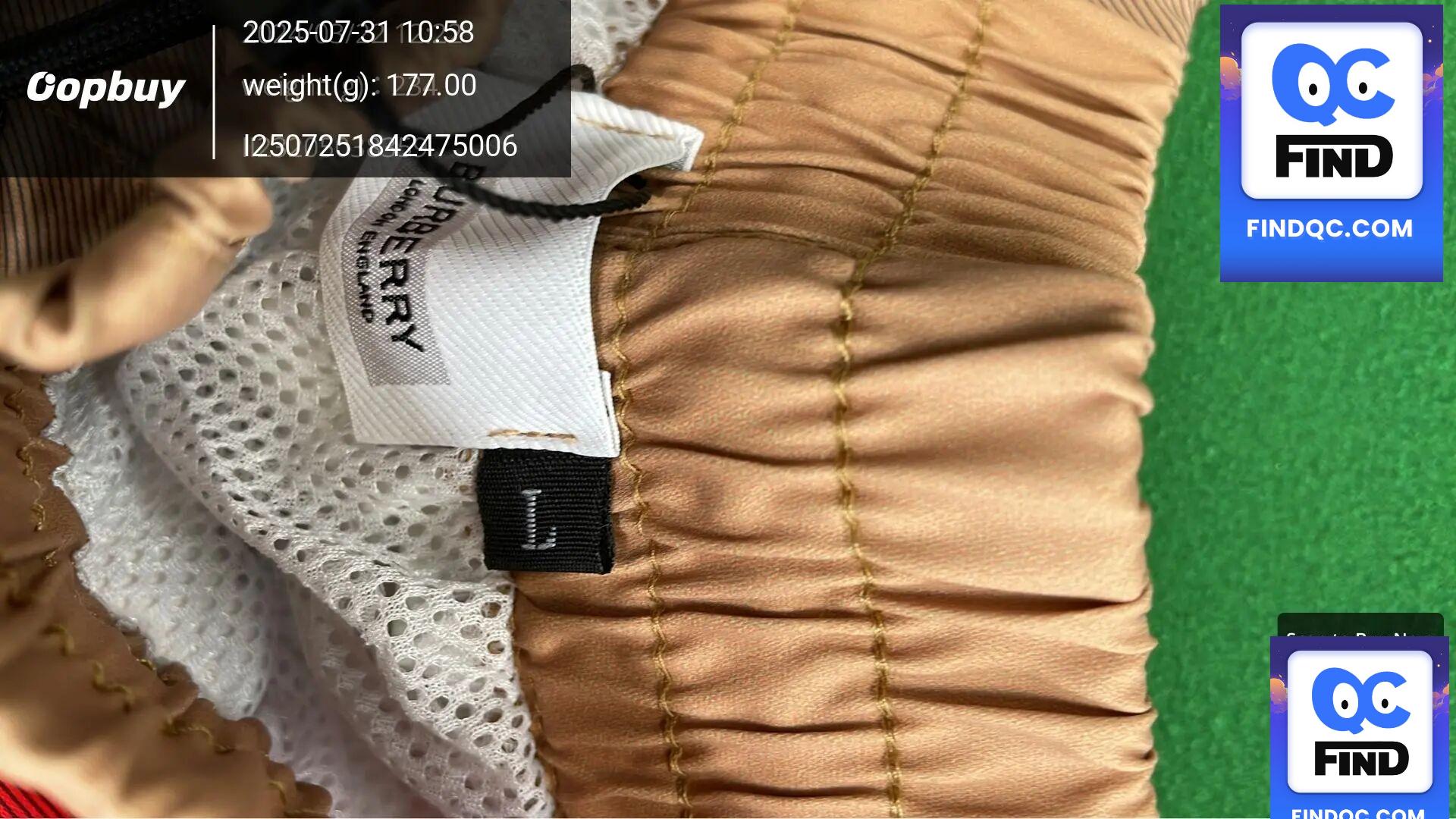 Burberry Plaid Casual Shorts QC