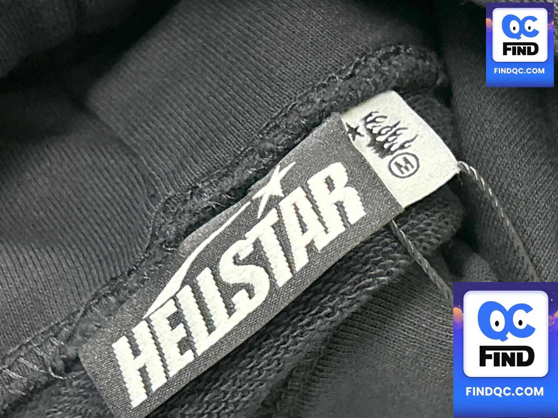 Hell Hell Star Trendy Letter Logo Printed Hoodie Fashion High Street Fashionable Men and Women Casual Loose