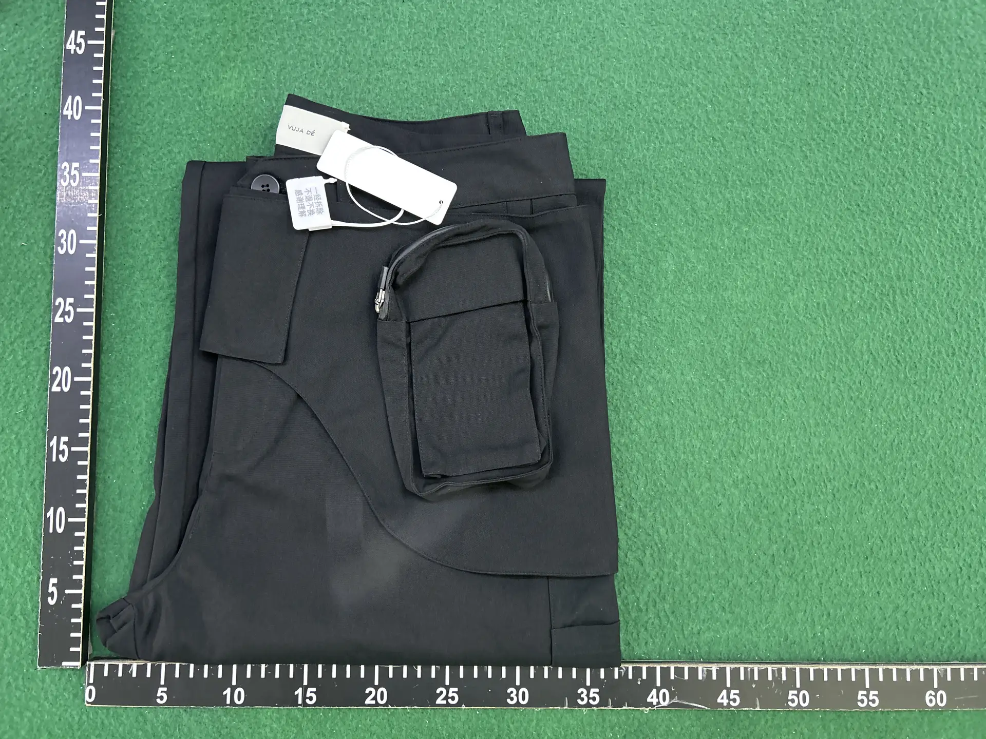 Vujade008-Doma Detachable Waist Bag Two-In-One Cargo Pants Straight-Leg Versatile Casual Trousers Kenijima