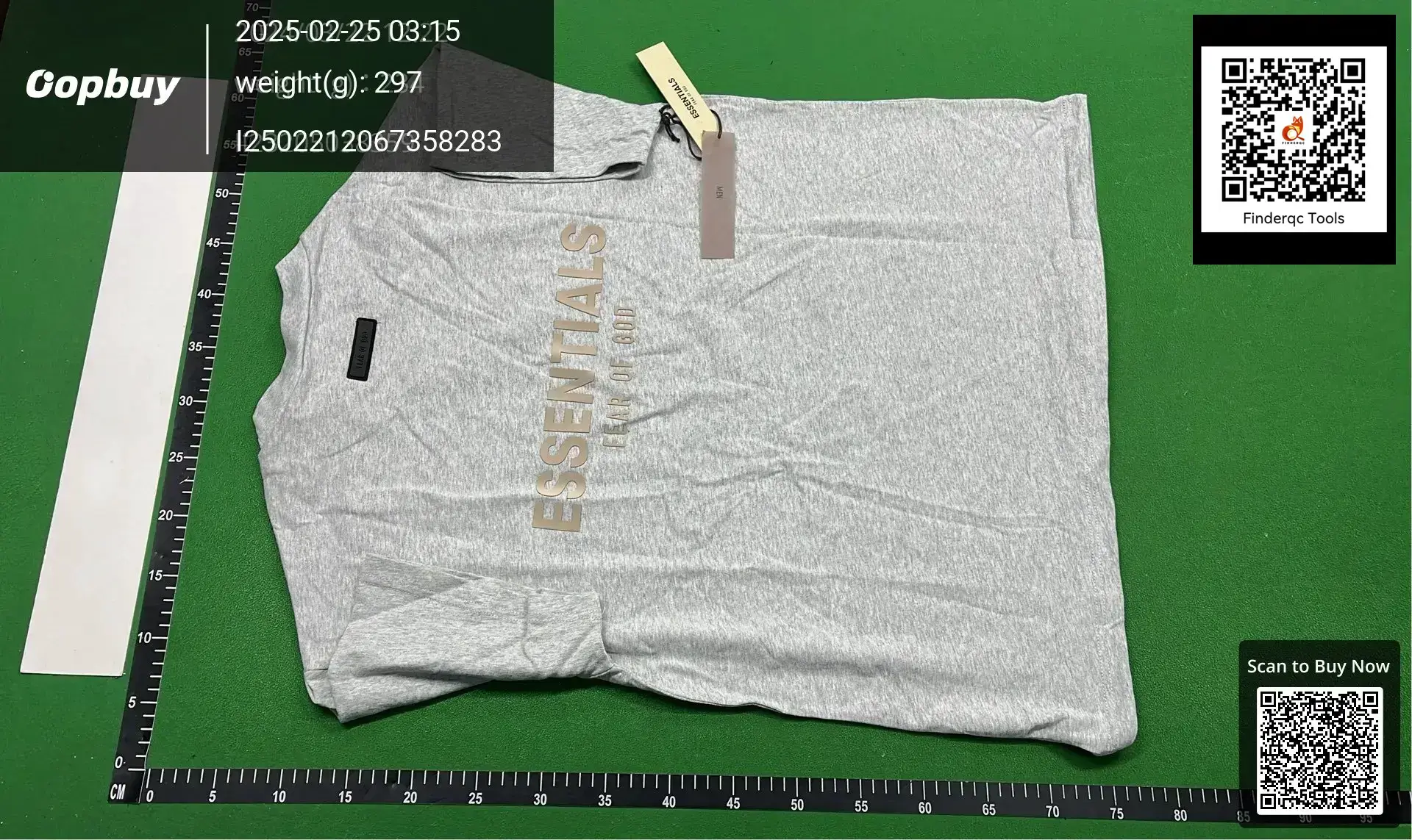 European and American fashion brand FOG ess double line letter printing blue round neck short sleeve loose large size long T-shirt a generation of hair