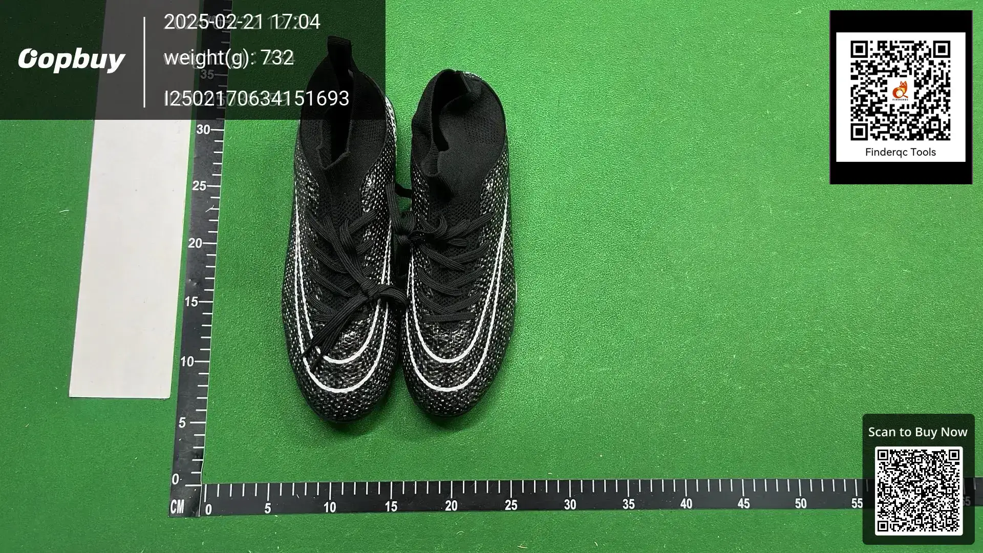 Cross-border high-top football shoes wear-resistant long nail football shoes TF broken nail special training shoes non-slip football Men's