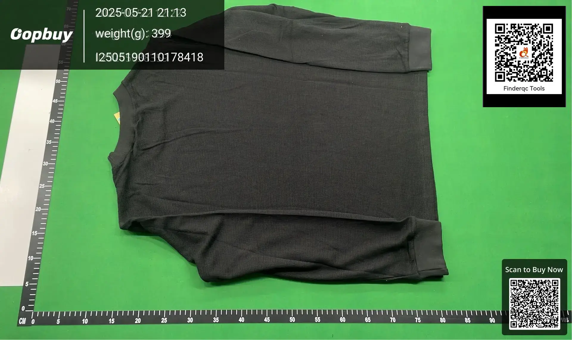 Corteiz Long-Sleeve T-Shirt Black