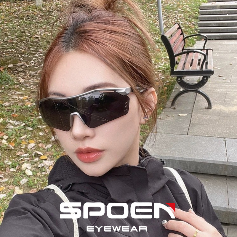 New Cross-Border Men's and Women's High-End Windproof Glasses Sports Cycling Sunglasses Anti-Uv Mountaineering Goggles