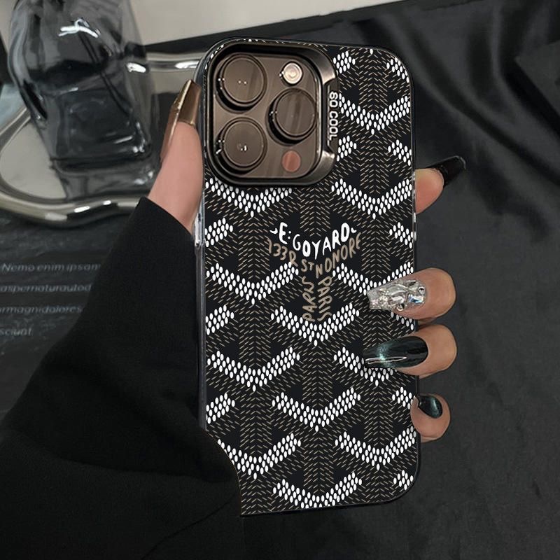 Dog Tooth Iphone17Pro Mobile Phone Case 16/15/14/13 Laser 12 Apple 11Xsmax/Plu