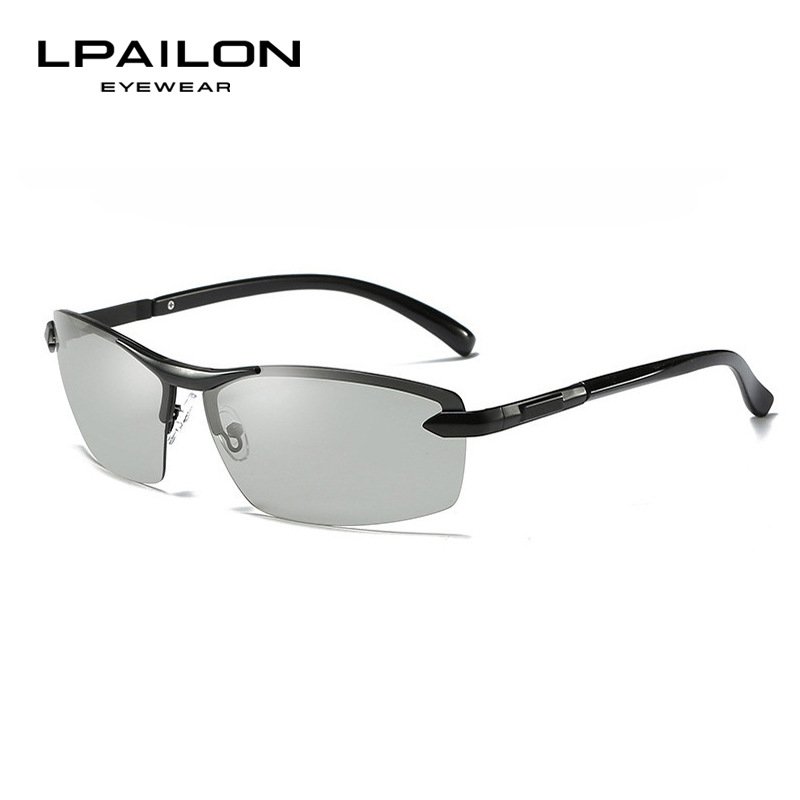 Leipailong New Sunglasses Men's Night Driving Polarized Sunglasses Outdoor Driving Fishing Color Changing Night Vision Glasses 9903