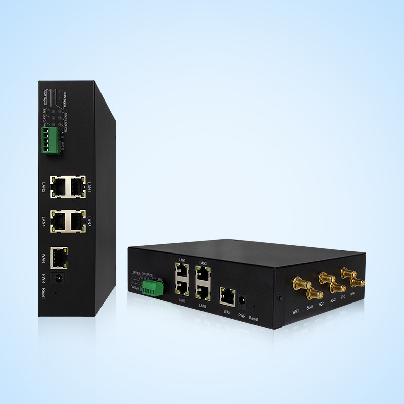 Industrial-Grade Mt7981B Wireless Router Ax3000 Dual-Band Wifi6 Gigabit 5g Vehicle Video Monitoring Gateway