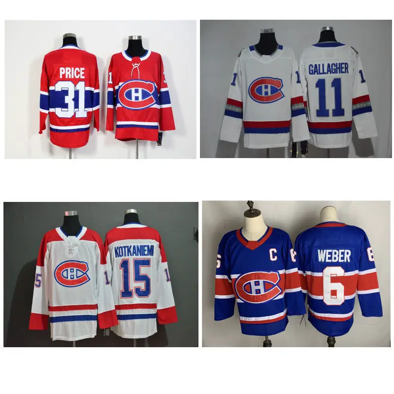 NHL Jersey Canadiens Ice Hockey Jersey Montréal Canadiens nhl Hockey Jersey