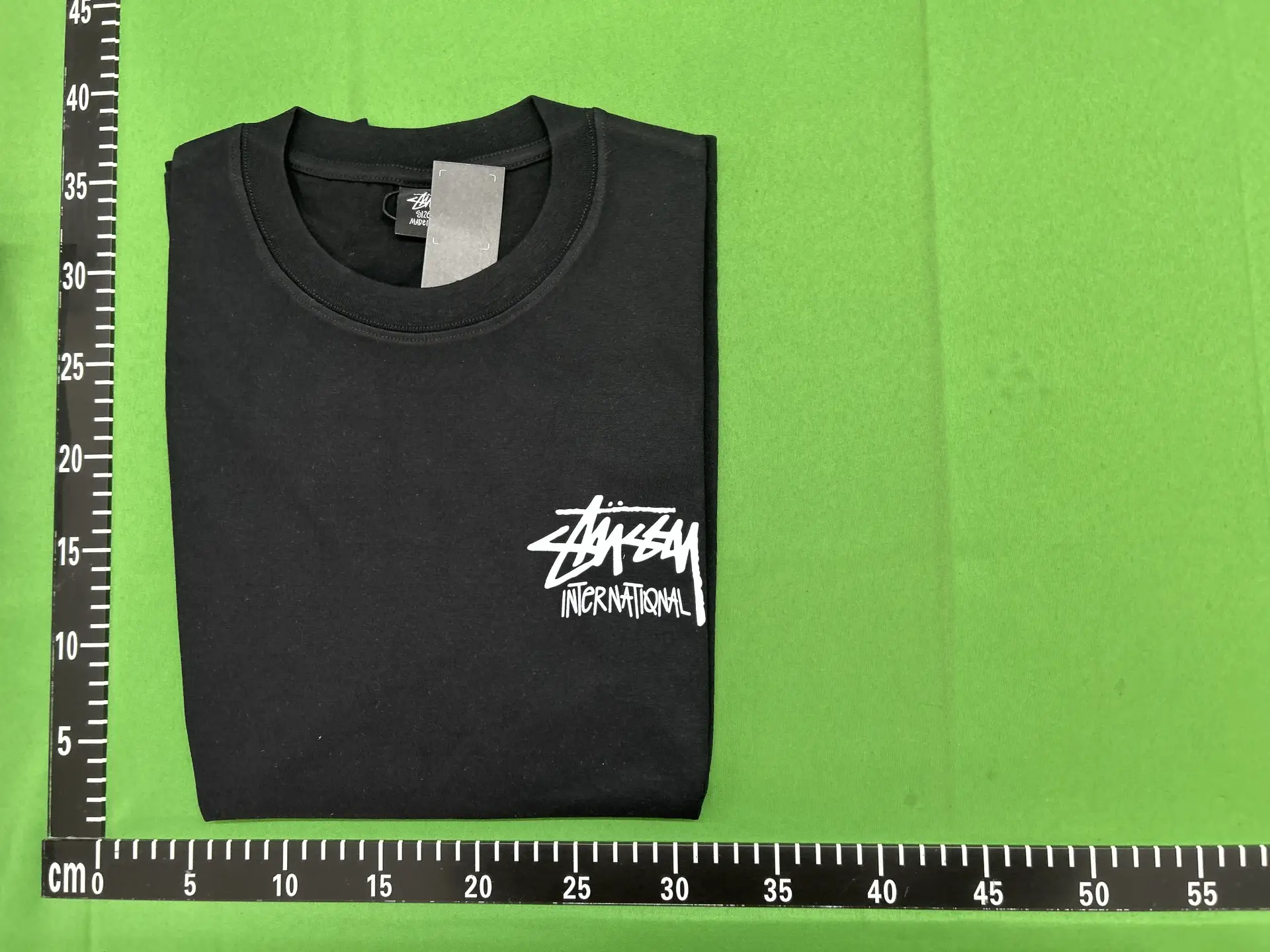 Stussy International T-Shirt Black