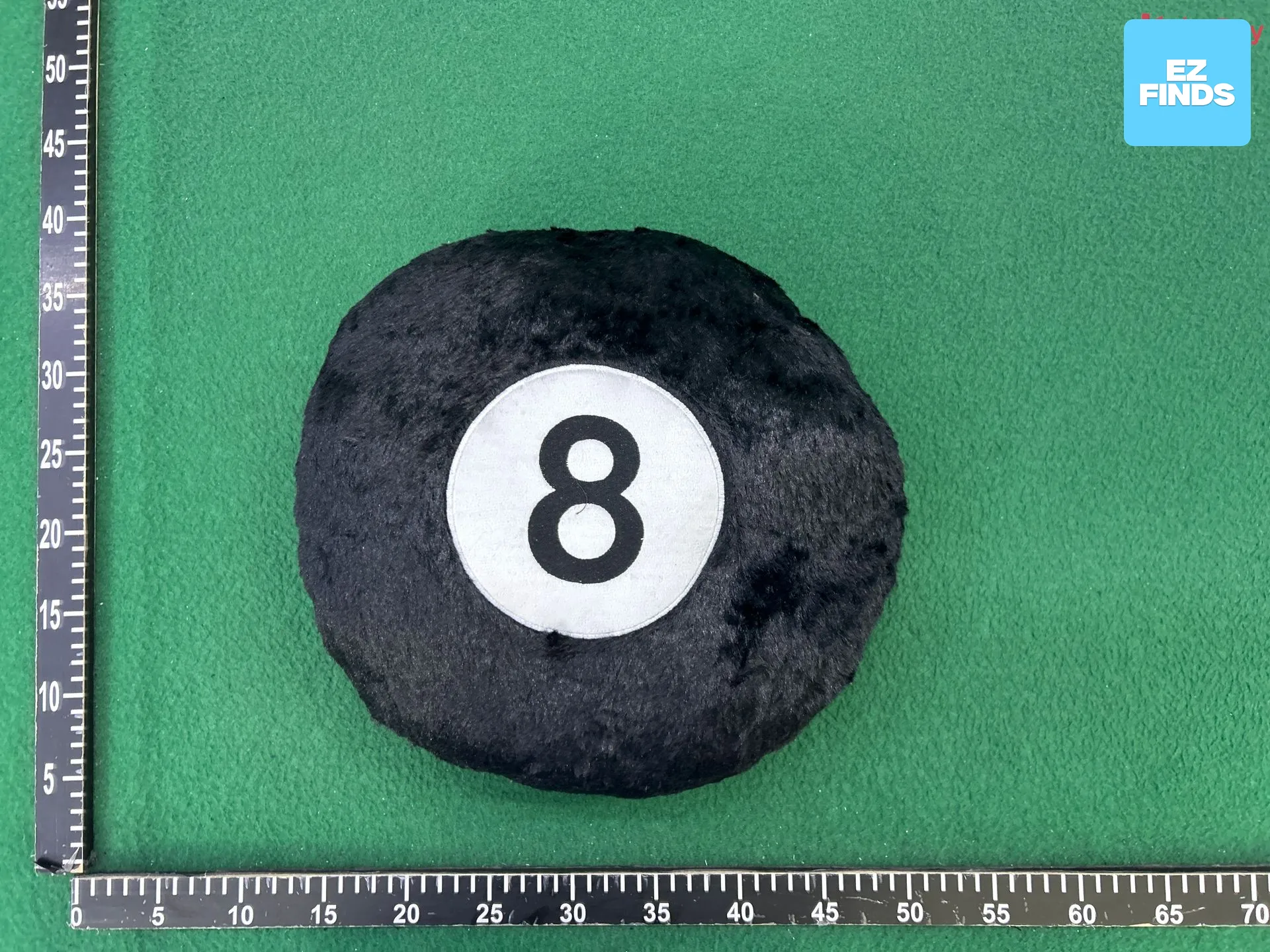 Creative black 8 billiards pillow plush toy sofa pillow manufacturers wholesale cushion living room decoration QC 写真 1688 Qualit.ly QC