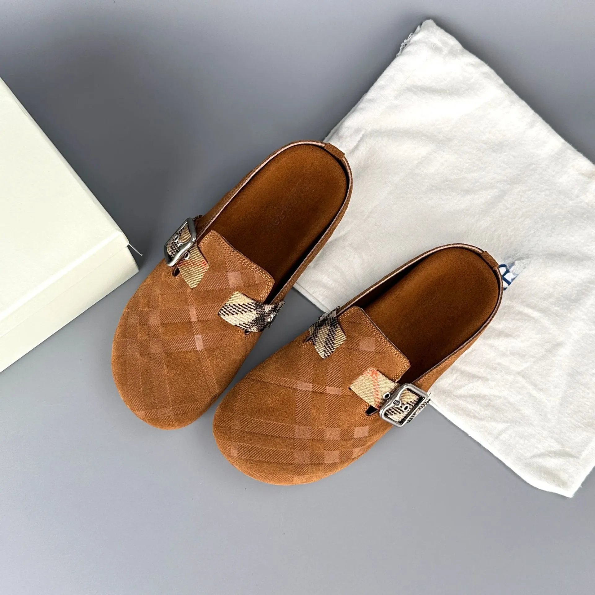 Thick sole Baotou Birken slippers