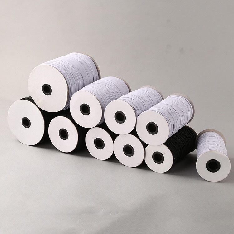 Super Stretch Thin Walking Elastic Band Baby Soft Stretch Rope Rubber Thin Narrow White Trousers Garment Accessories