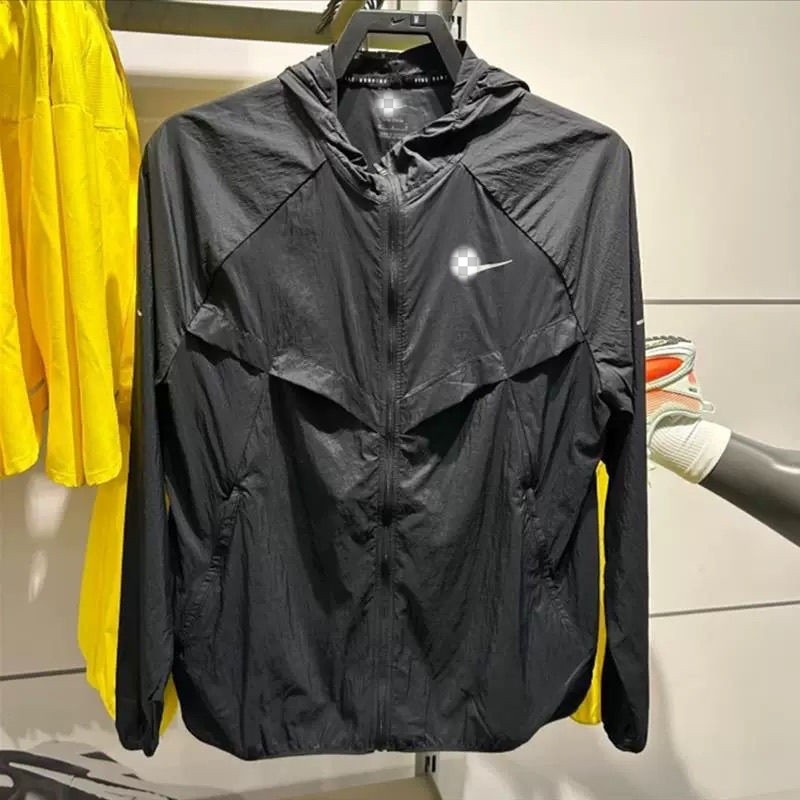 Hv4549 Anti-Sun Jacket Spring and Summer New Outdoor Ice Silk Light and Breathable Skin Clothing Quick-Drying Windproof Running Training
