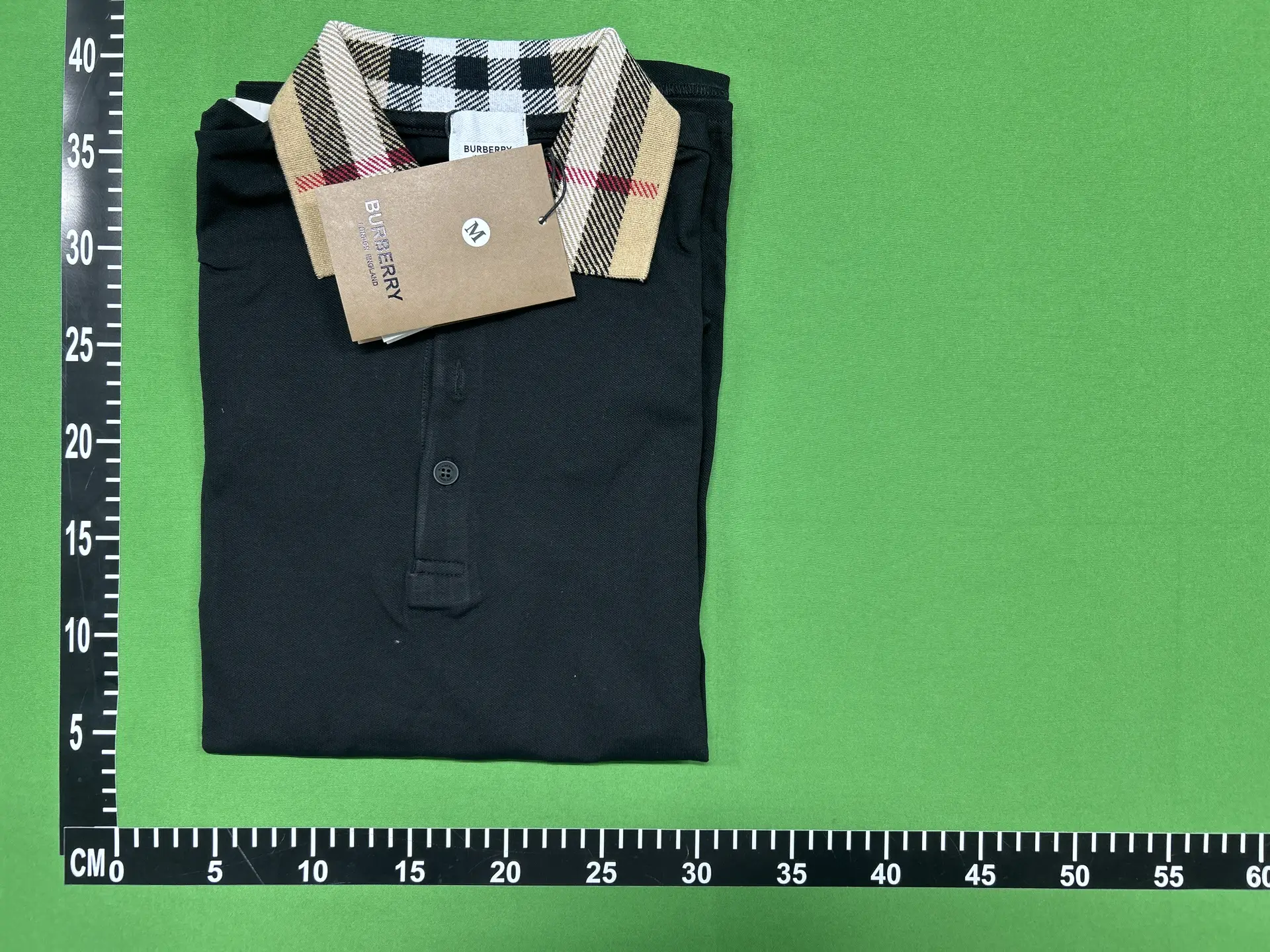 Burberry Black Polo Shirt