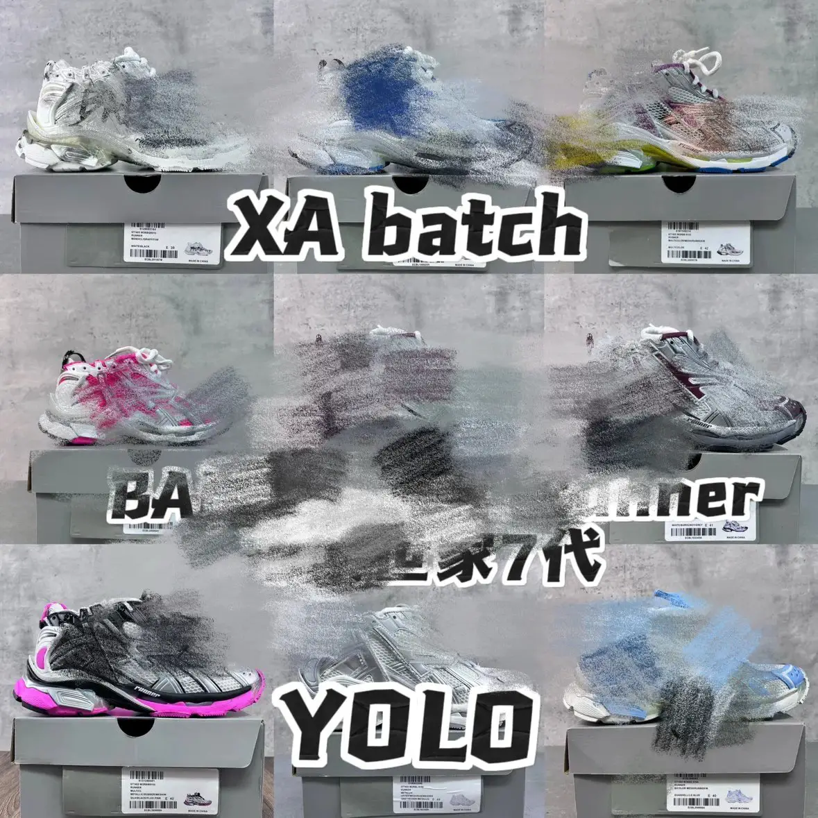 【XA版】 七代 7.0 Runner Sneaker