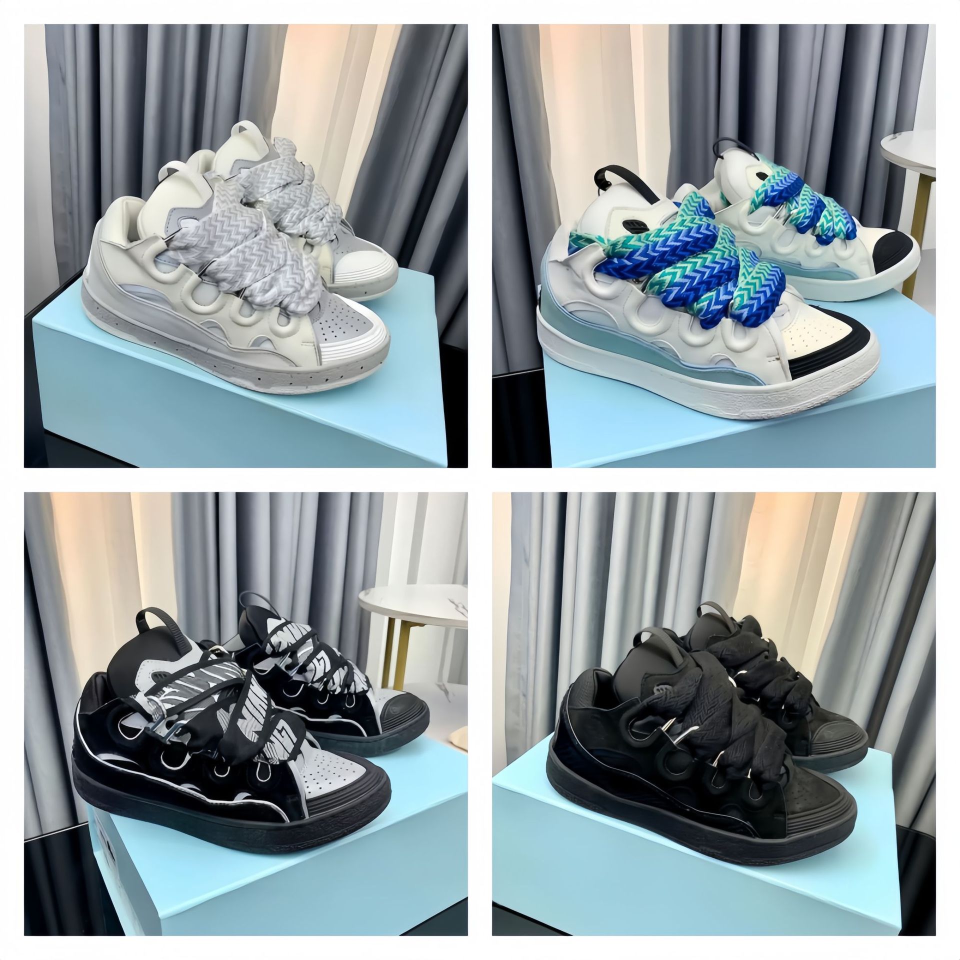 2025 New European and American Style Men's and Women's Shoes, Curb Casual Versatile Couple's Skate Shoes, Dad Shoes, Breathable and Lightweight
