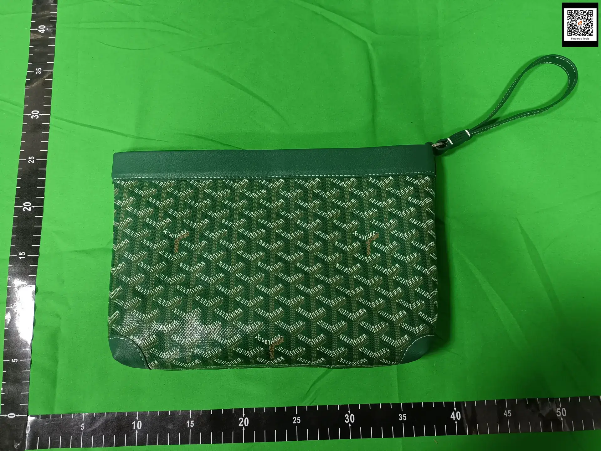 Goyard Monogram Classic Clutch Bag, Makeup Bag, Trapezoidal Evening Handbag, Versatile