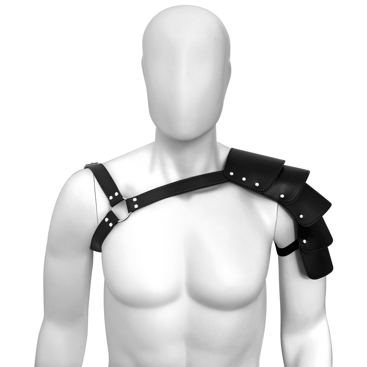 SM European and American men's bondage clothes fun single armor adult couple alternative flirting props wholesale