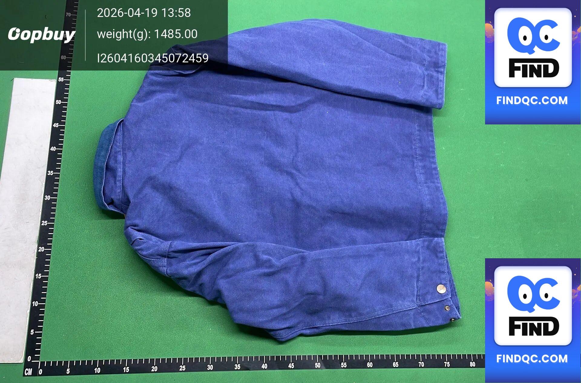 Carhart style canvas American lapel frock jacket classic Detroit coat men's and women's hooded top trendy — QC-foto 2