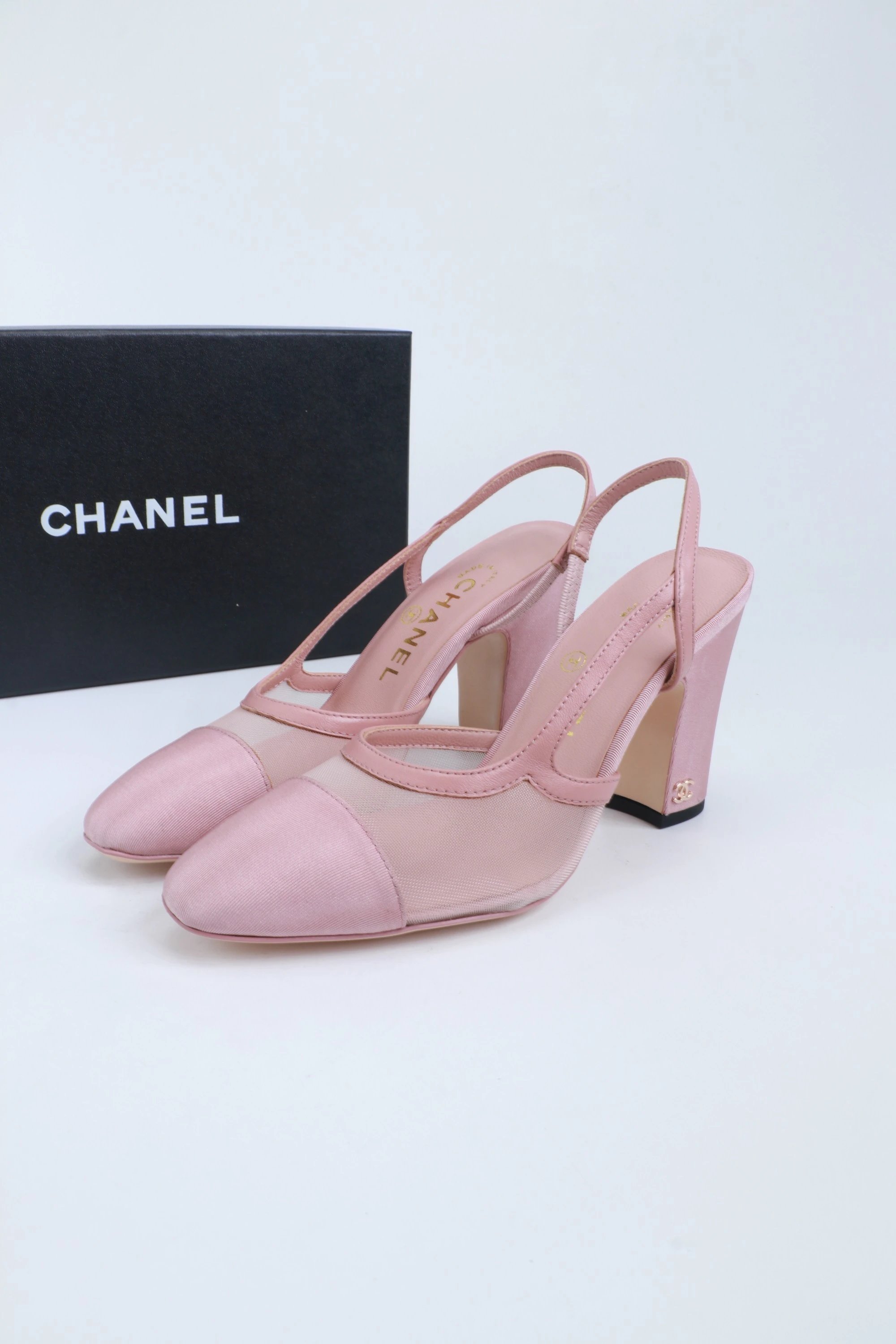 Chanel slingback heels