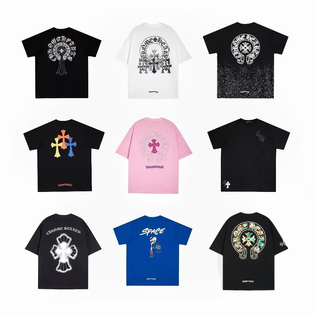 Chrome Hearts White Short-Sleeved T-Shirt
