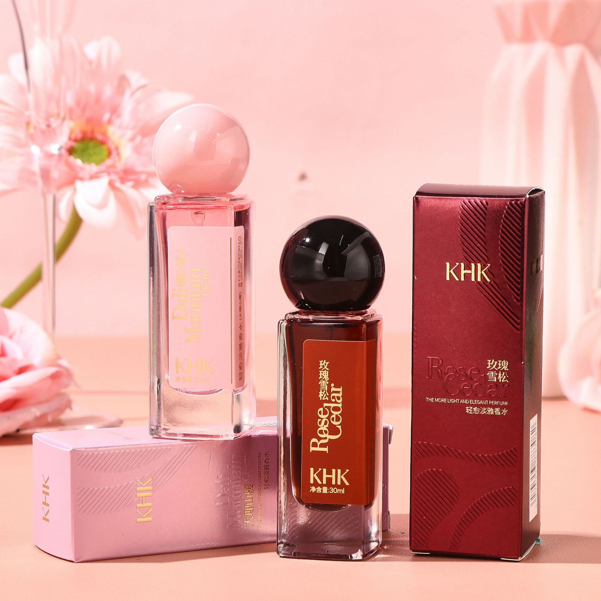 Khk Rose Cedar Dali Mountain Sakura Light Healing Elegant Perfume Elegant Fragrance Light Floral Fragrance Fresh Natural Perfume