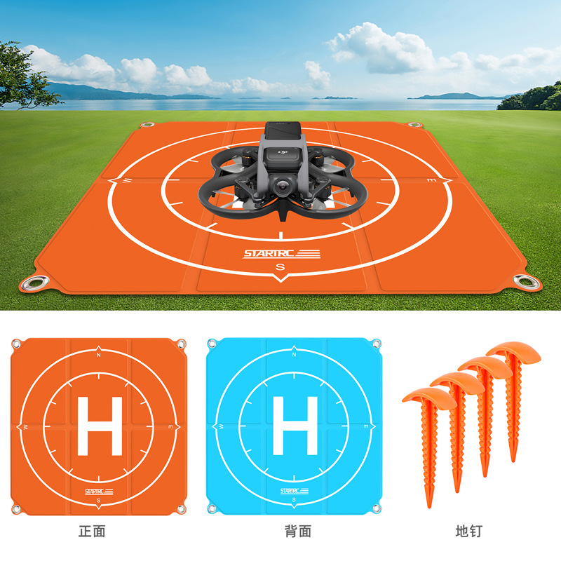 Dji Mini4Pro Landing Neo/Mavic 3 Drone Accessories Foldableable Washable 50cm Landing Mat