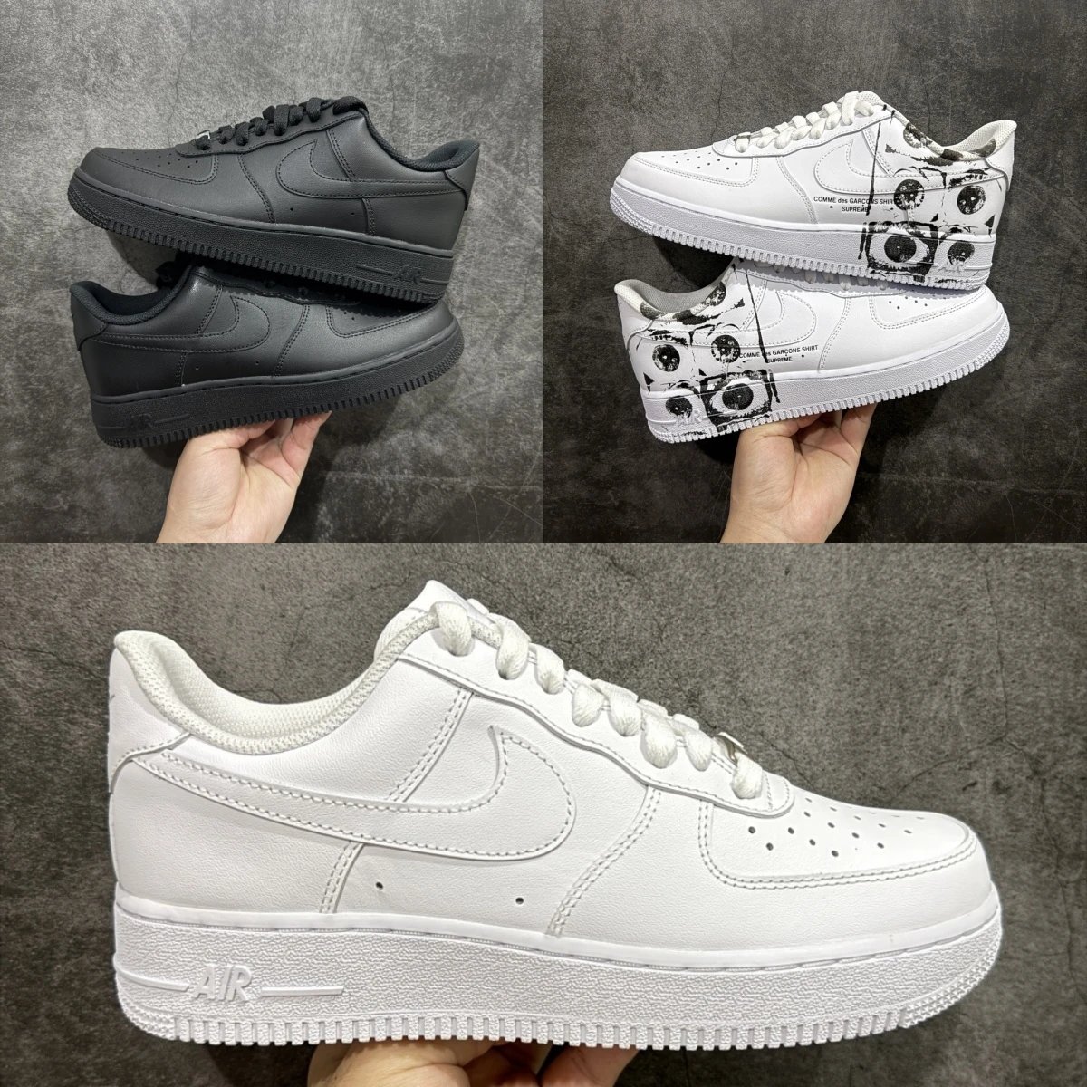 Nike Air Force 1 Low Comme des Garçons Shirt x Supreme