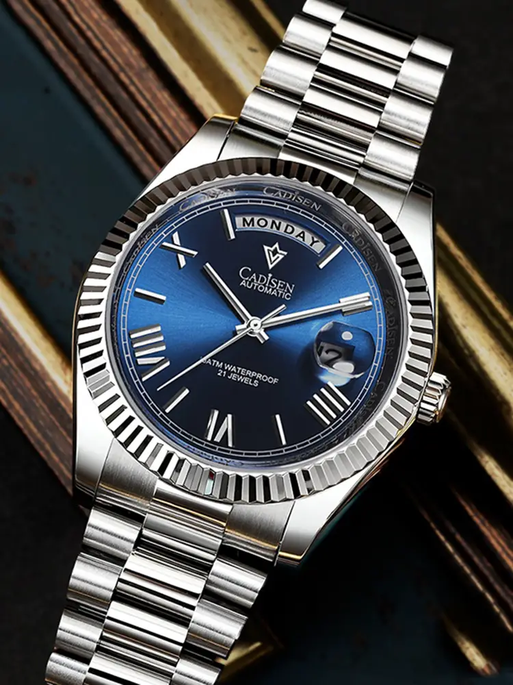 Cardison Watch Men Fully Automatic Mechanical Watch Waterproof Log Type Fashion Top Ten Famous Brands Men's Watch Business Watch