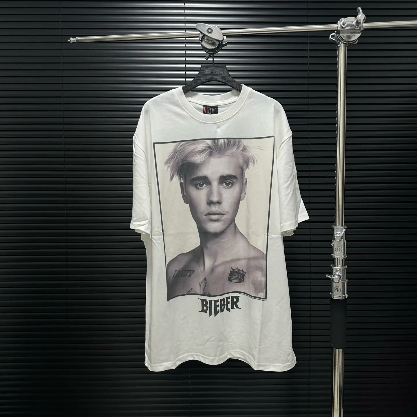Autumn Fisherman Vtg Bieber Portrait Short-Sleeve High Street Style Couple Matching Bieber Style Unisex