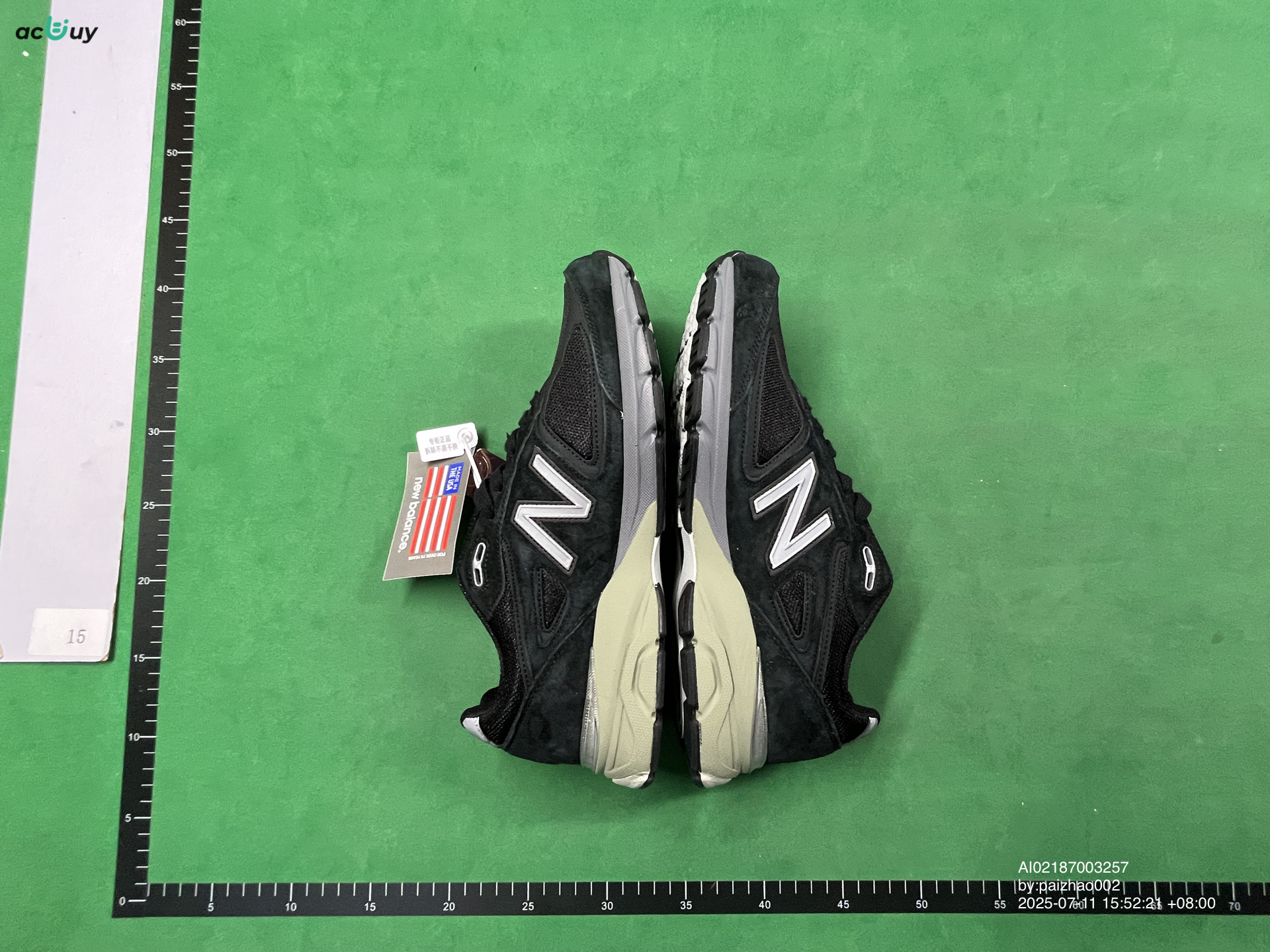 Putian Nb990 Series Original Gray Unisex Retro Classic American-Made Pure Original Sports Dad Sneakers Jogging Shoes Sports Style QC