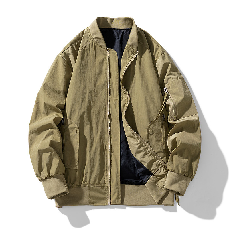 Cross-Border American-Style Men's Bomber Jacket, Autumn Trendy Brand, Couple's Functional Baseball Jacket, One-Piece Dropshipping