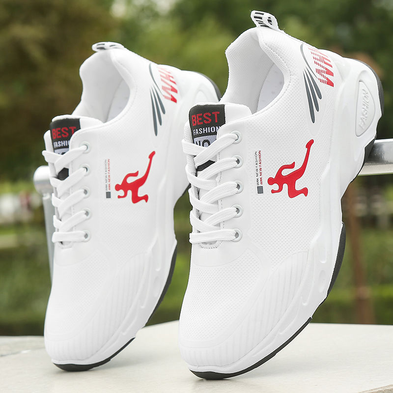 2025 New Men's Shoes Leather Waterproof Sports Shoes Casual Shoes Soft Sole Running Men's Shoes Pinduoduo Dropshipping