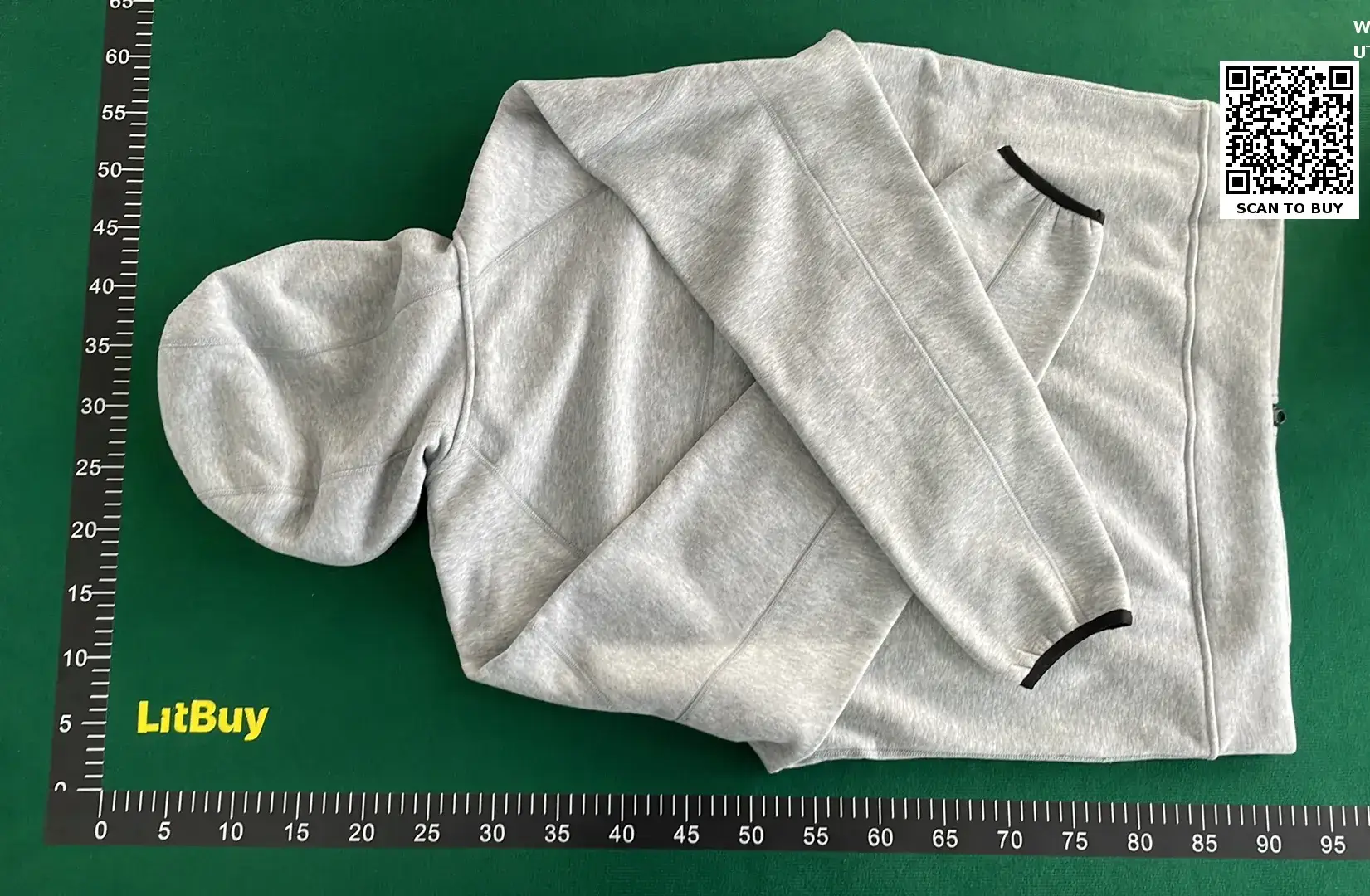 LitBuy Grey Hoodie