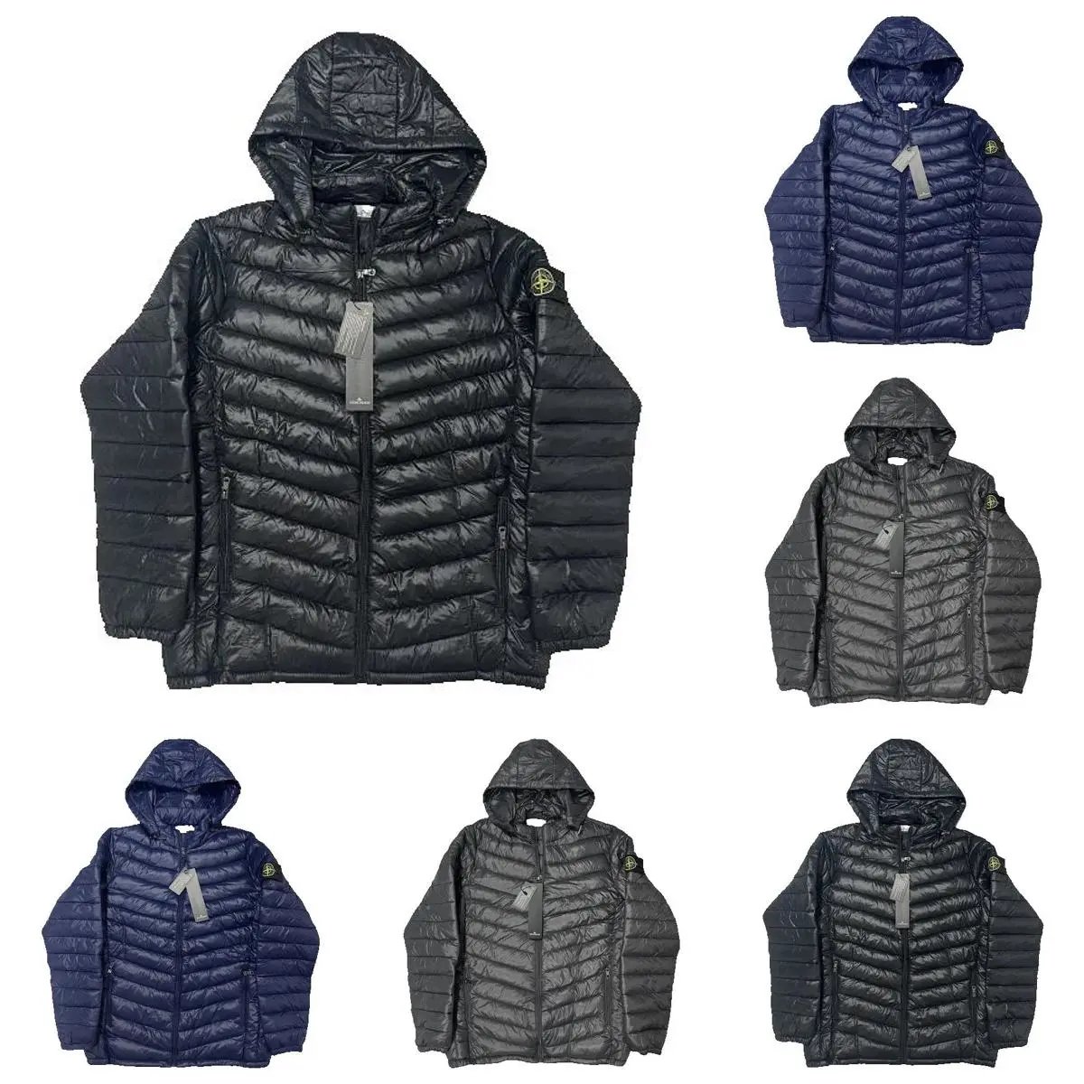Stone Island Hooded Puffer Jacket