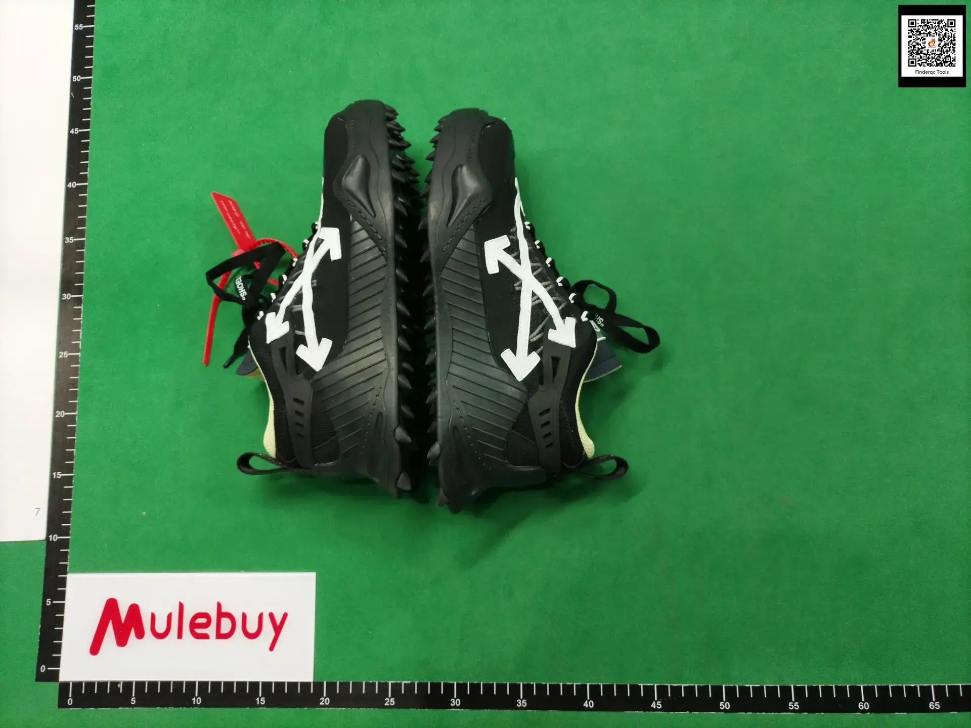 OFF-WHITE Arrow Mesh Sneakers Black