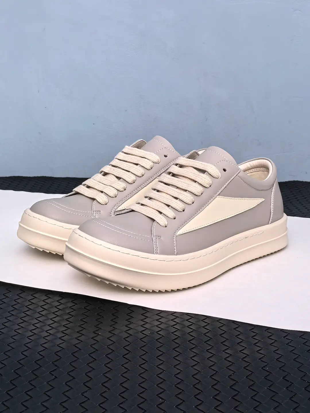 Ro Infringement Dunk Low-Top Men's Shoes Yuannian Dark Genuine Leather Milk Fragrance Increased Thick Sole Large Size Casual Sneakers for Women