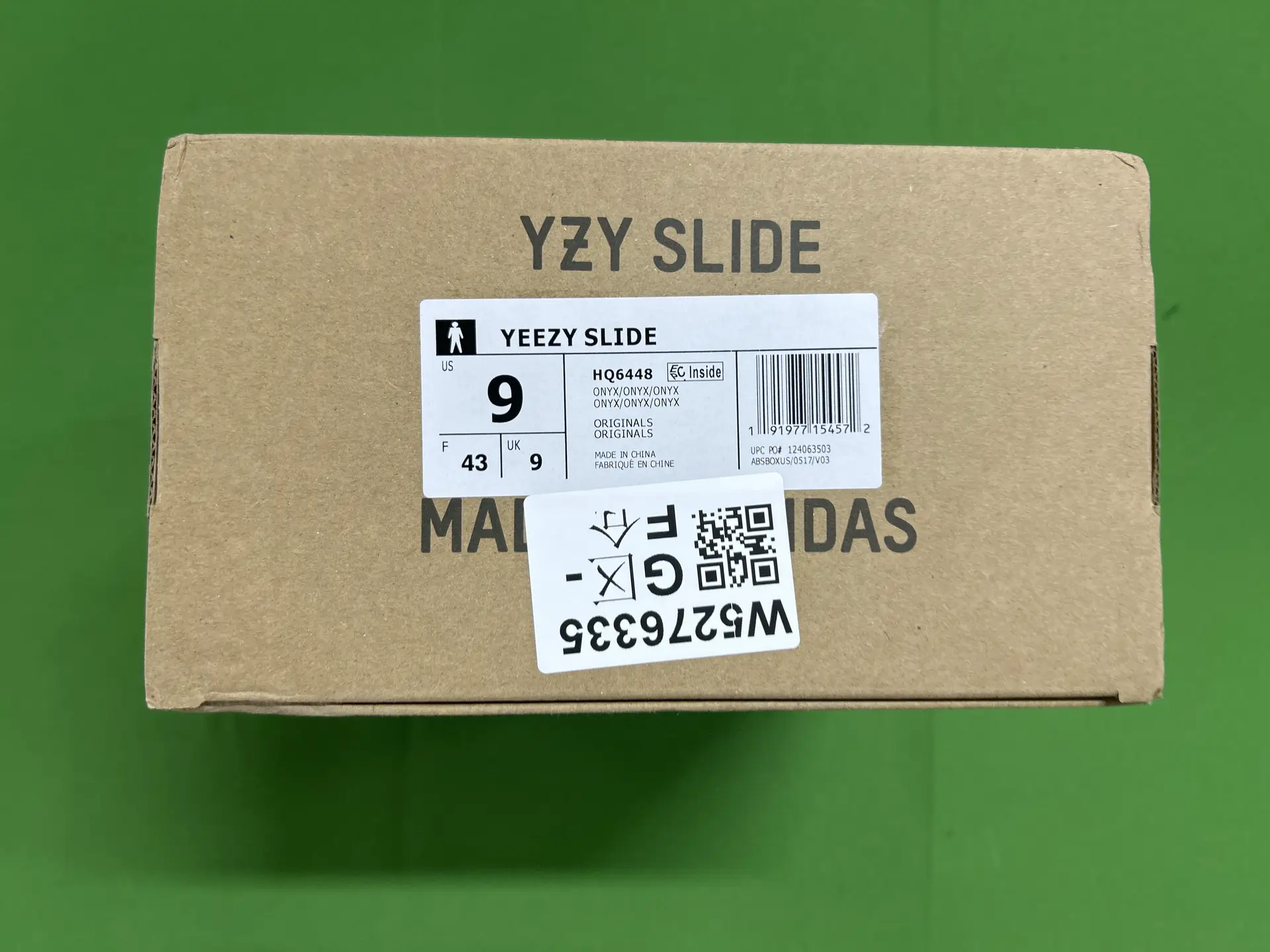 Adidas Yeezy Slide Onyx HQ6448