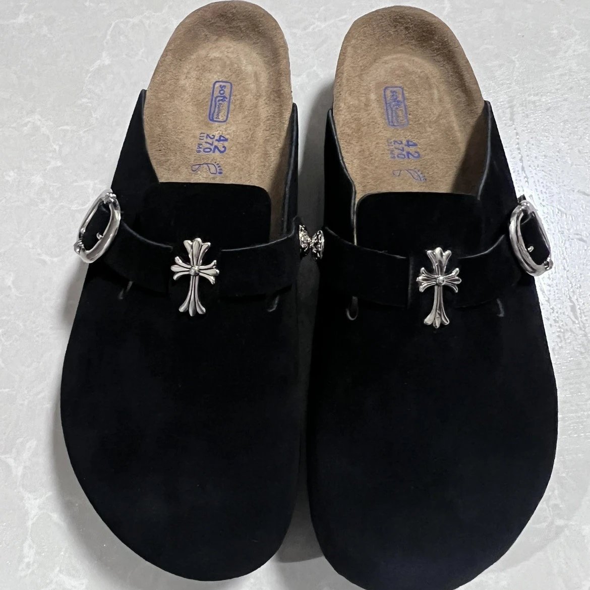 BK*真皮包头半拖鞋子（定制产品 预算款）