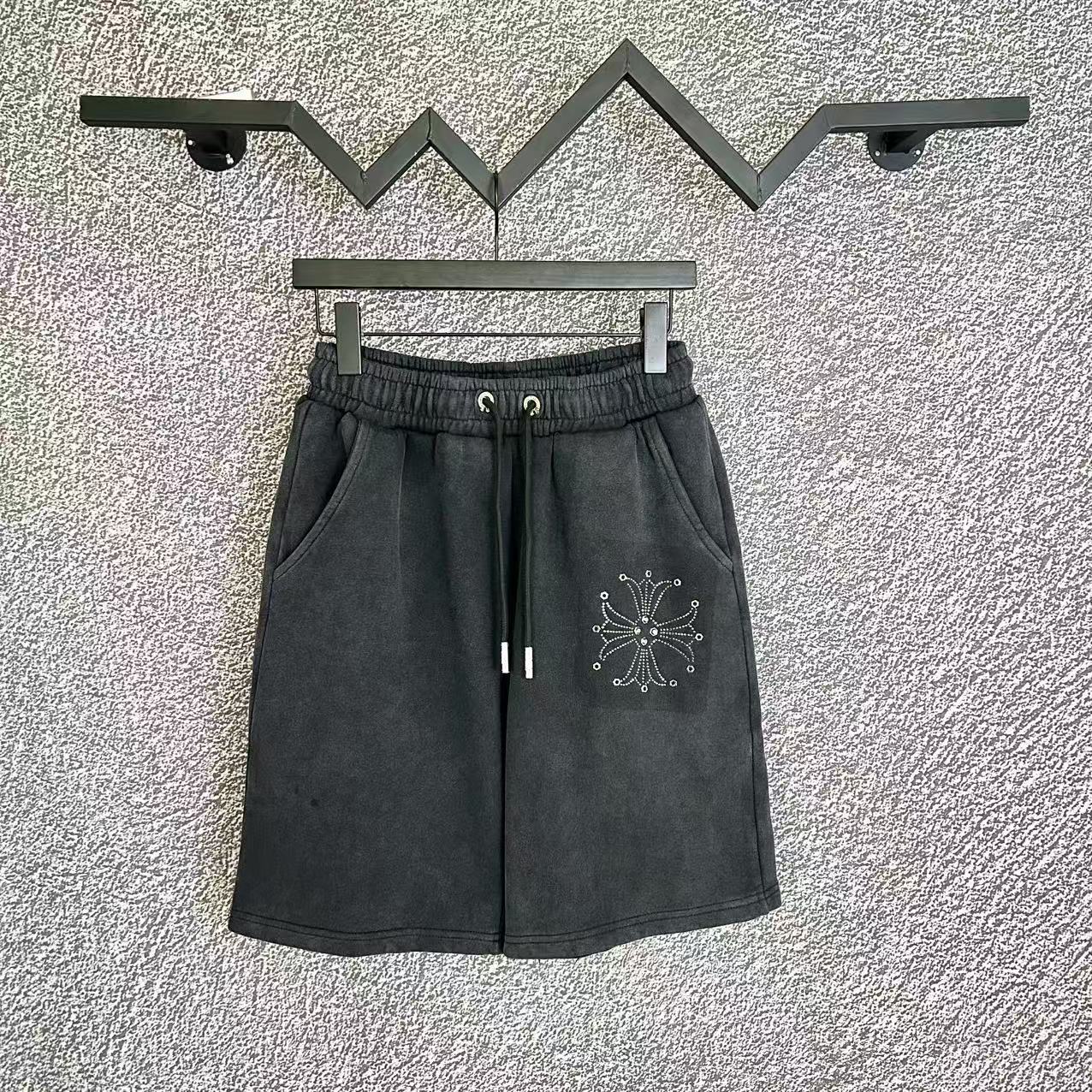 2024 New Trendy Brand Unisex Letter Summer Straight Loose Casual Pants Versatile Thin Sports Shorts