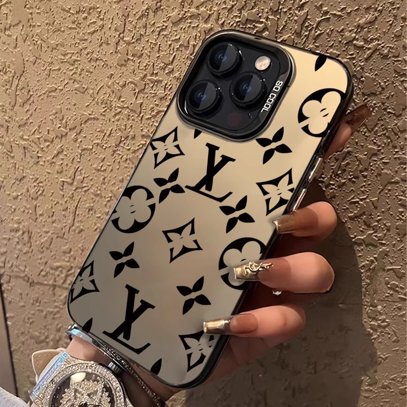 Trendy Brand Printing Is Suitable for Apple 16 Pro Max Silver Phone Case, Apple 15 Pro Personalized Creative 17 Cross-Border