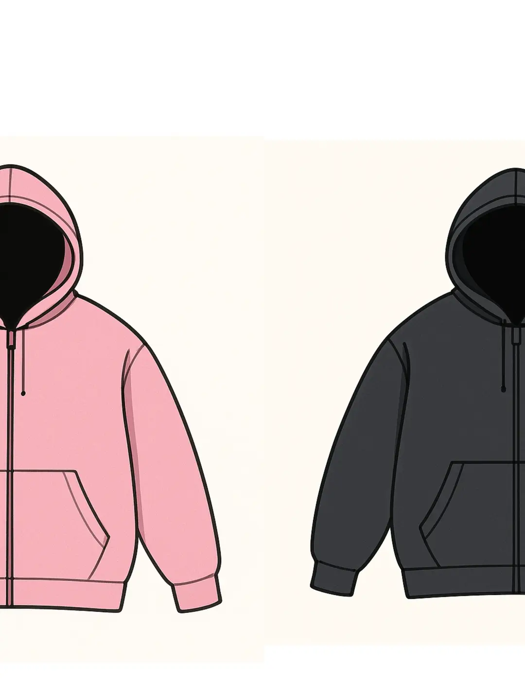 MVT hy zip hoodie