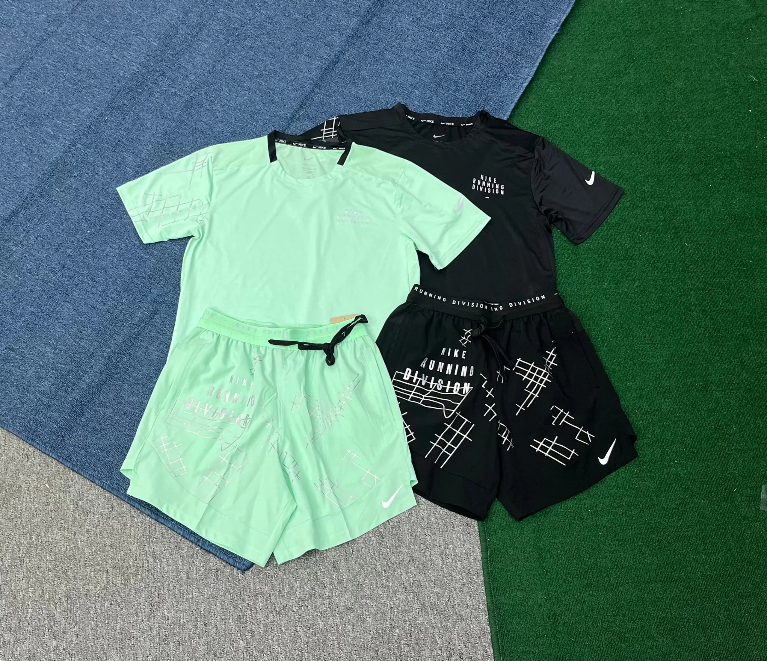 Nike Running Division T-shirt and Shorts Set