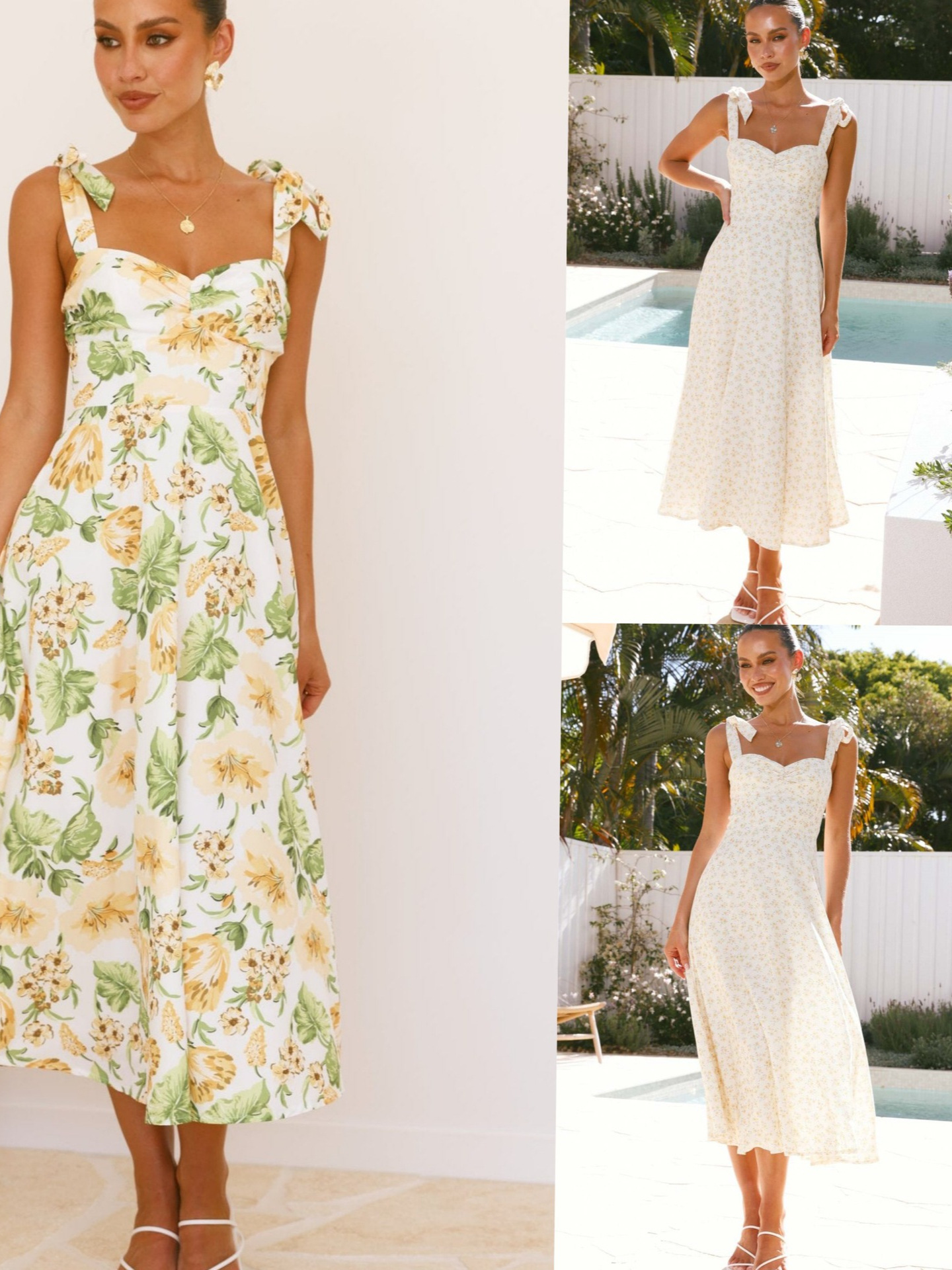 Cross-Border Independent Website European and American Foreign Trade Women's Dress 2026 Spring and Summer New Printed Tie-Up Vacation Dress