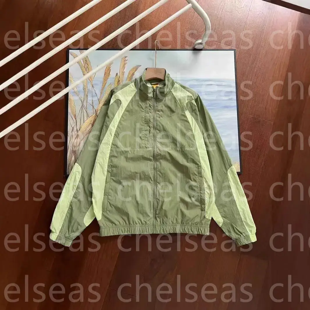 Ready Stock Casual Sports Suit Spring &amp; Fall New Men's and Women's Jackets Outdoor Color Matching Armband Couple Suit