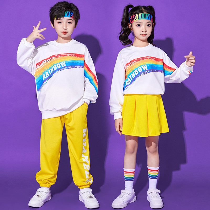 Children's Cheerleading Clothes Primary School Students Autumn Games Opening Ceremony Class Clothes Big Chorus Lala Performance