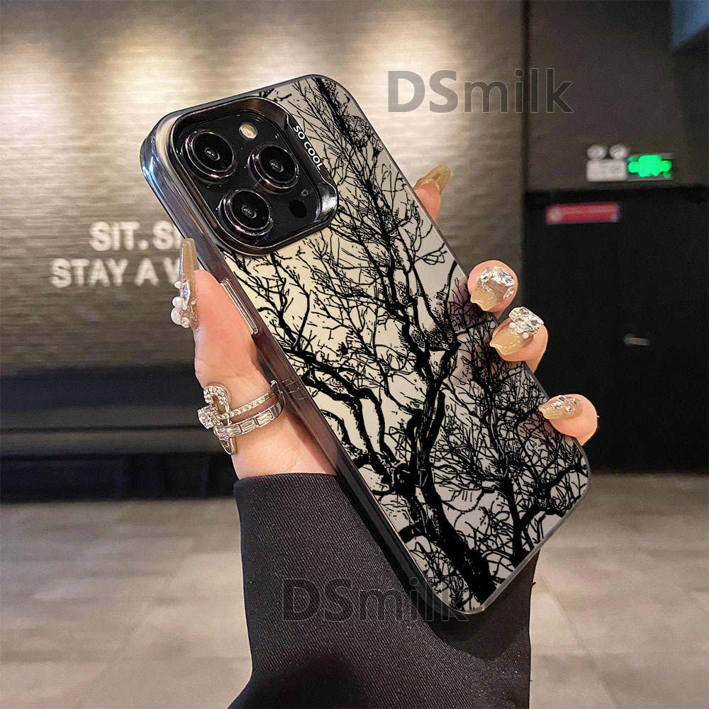 Deadwood Iphone17Promax Phone Case 16/15 Laser Case 14Plus Apple 13 Anti-Drop 12 Color Silver 11