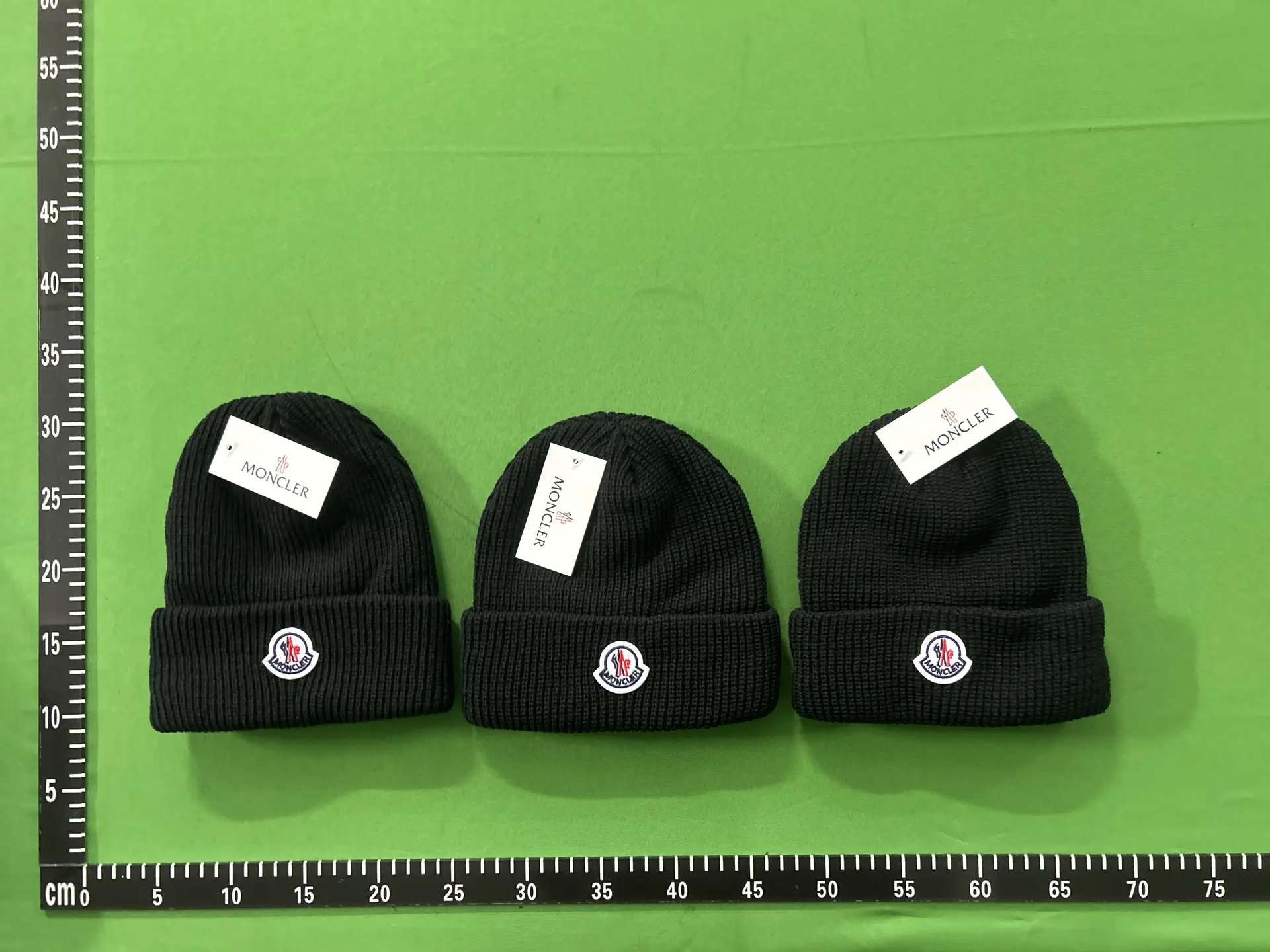 Moncler Black Beanie