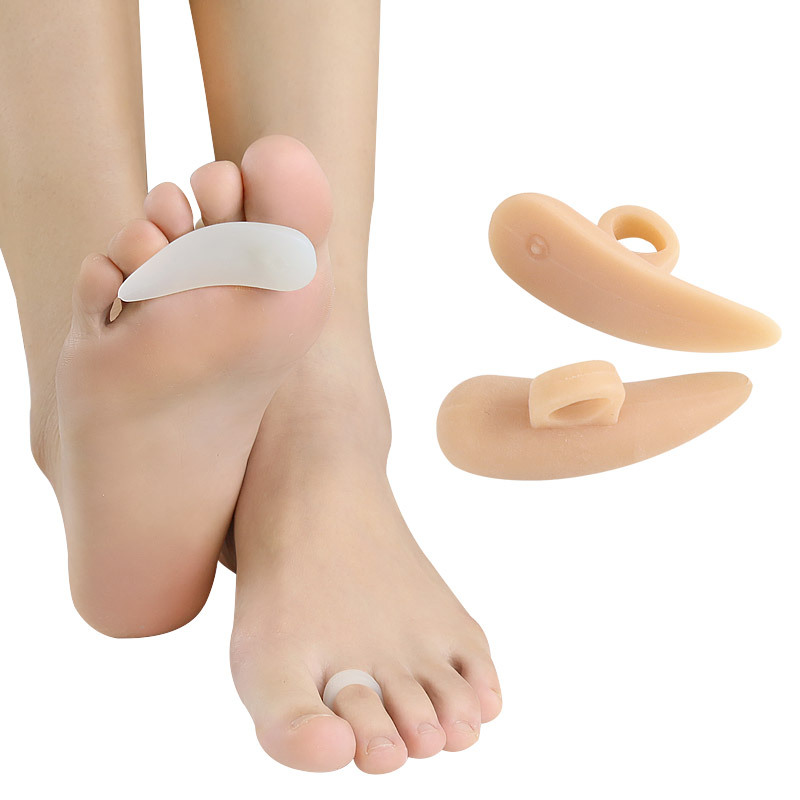 Sebs Middle Toe Sleeve Support Pad Hammer Toe Pad Hallux Valgus Orthopedic Pad Elastic Toe Grip Correction Pad