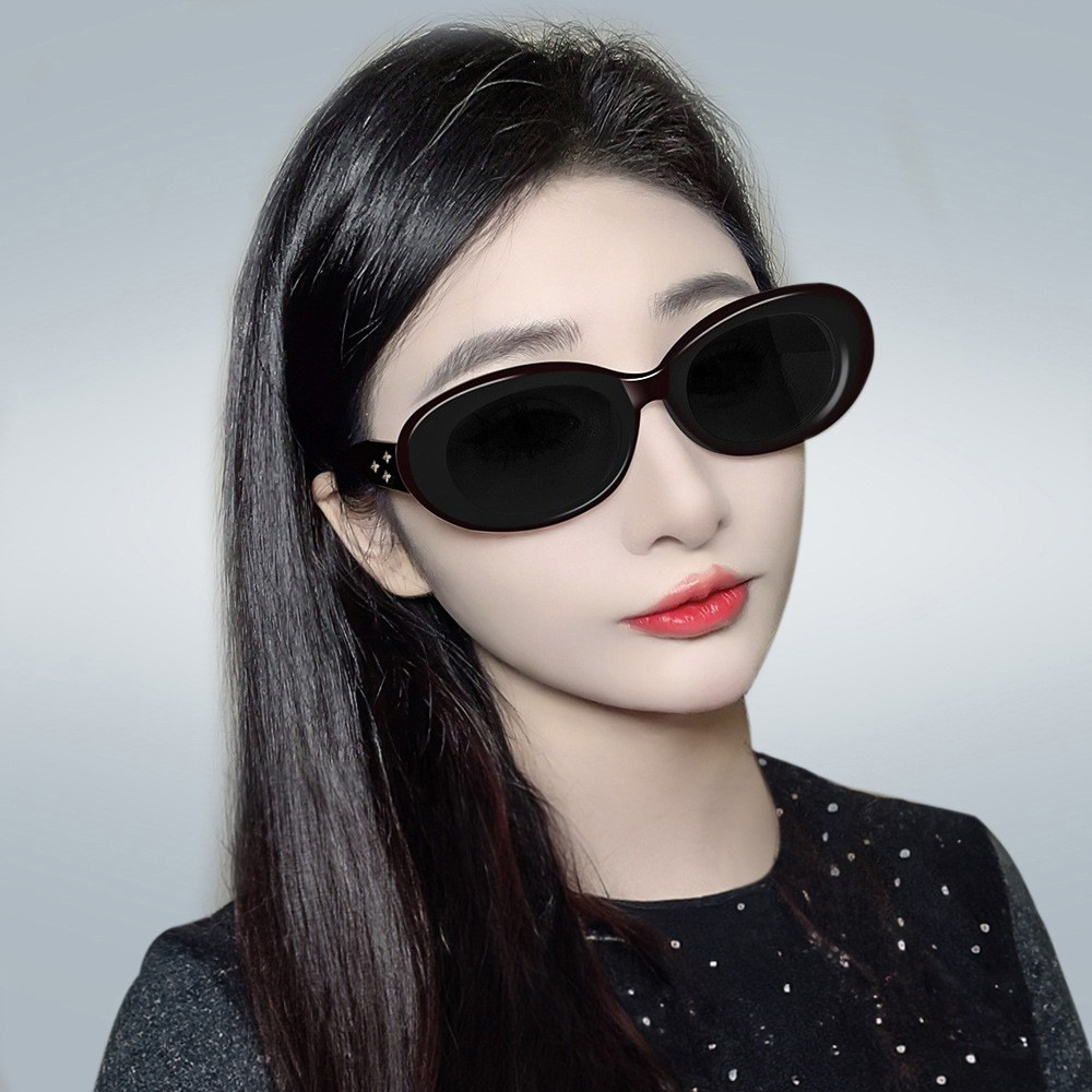 New Korean Style Gm Sunglasses Women's High-end Fashionable Internet Celebrant Sunglasses American Style Retro UV-proof Eyes
