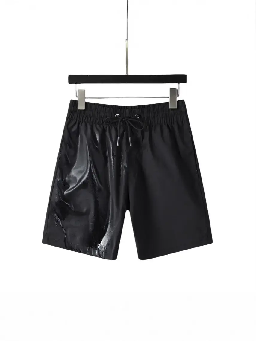 Spring and Summer New Men's Shorts European Trendy Brand Printed Water-Resistant Casual Men's Five-Point Shorts Beach Shorts Cool